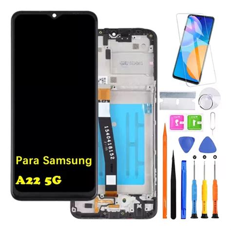 Pantalla Para Samsung A G A B A L Original Con Marco Meses Sin