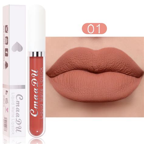 L Piz Labial L Quido Mate Aterciopelado Nude Colores Shopee M Xico