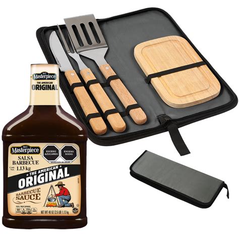 Kit de Parrillada Deluxe con Salsa BBQ – Snack Club