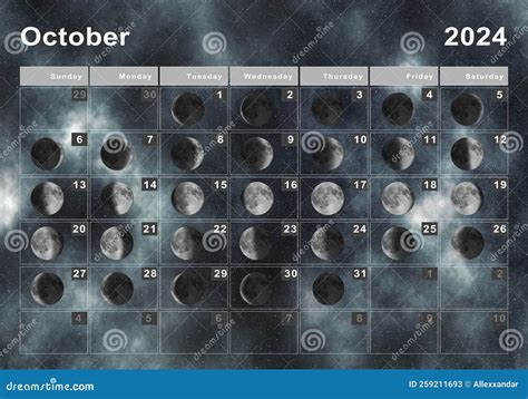 Calendario Lunar Octubre 2024 Venezuelan Pavla Rozina