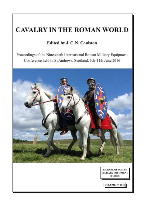 Cavalry in the Roman World - JRMES Volume 19 (2018) - Paperback