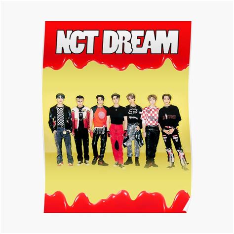 Nct Dream Hot Sauce Poster For Sale By Nurfzr Redbubble