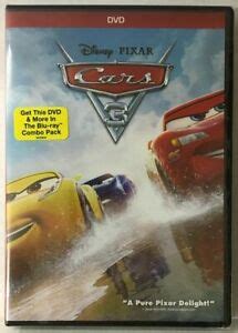 CARS 3 (DVD, 2017) Disney Pixar Animation 103 Minutes New Factory ...