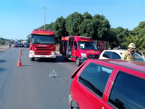 Acidente Impacta Trânsito Na Epia Norte Jornal De Brasília