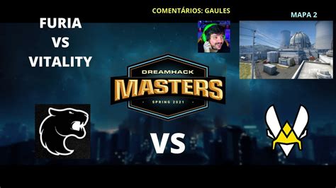 FURIA VS VITALITY NUKE MAPA 2 PTBR DREAMHACK MASTER SPRING 2021