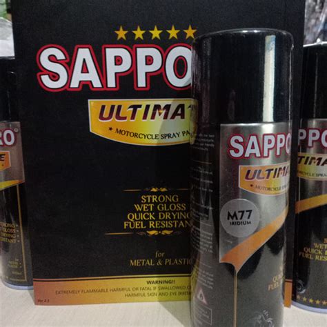 Promo Spray Paint Cat Semprot Sapporo Ultimate Ml M Iridium