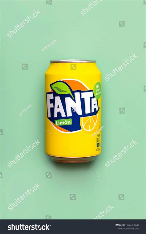 Leonspain20 May 2021 Fanta Lemon On Stock Photo 1976663978 | Shutterstock