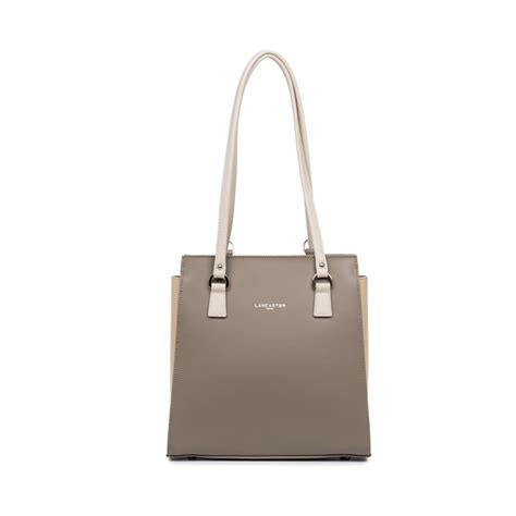 Lancaster Constance Sac Port Epaule Et Sac Dos Taupe Nude