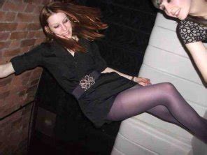 Purple Tights Porn Pic