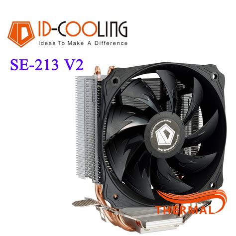 Quạt tản nhiệt cpu ID-Cooling SE-213 v2 - Hiệu năng tốt, Quạt 12cm sức ...