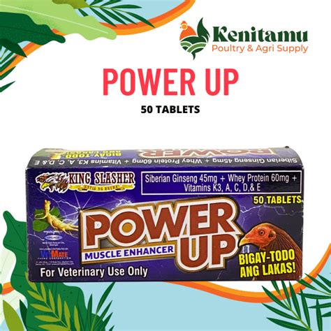 Power Up Muscle Enhancer 50 Tablets By King Slasher Lazada Ph