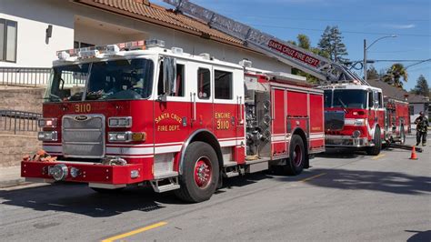 Santa Cruz Fd On Scene At An Electrical Structure Fire Youtube