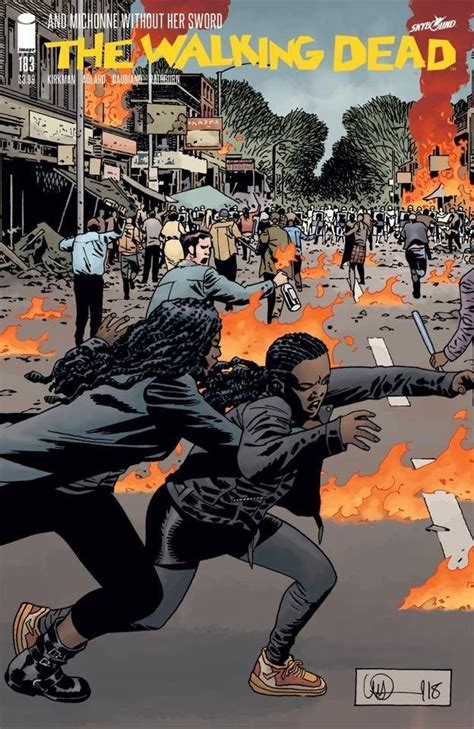 The Commonwealth Burns on New 'The Walking Dead' Cover