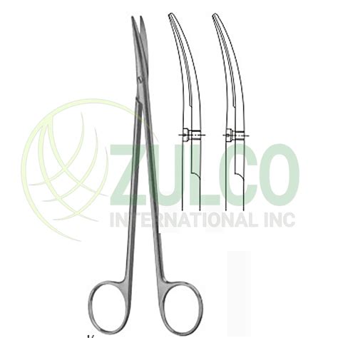 Scissors Toennis Adson Dissecting Scissors Size 175 Mm
