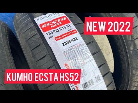 Kumho Ecsta HS52 195/55 R15 85H - купити літня шина: ціни, відгуки ...