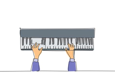 How To Draw A Piano Keyboard