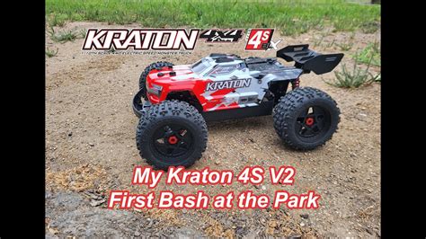 Kraton 4s V2 First Bash YouTube