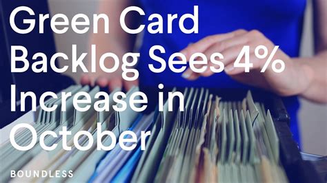 NVC Green Card Backlog Sees 4 Increase In October October 2022 YouTube