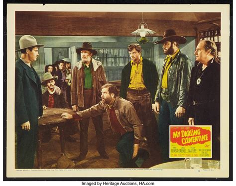 My Darling Clementine (20th Century Fox, 1946). Lobby Card (11" X | Lot