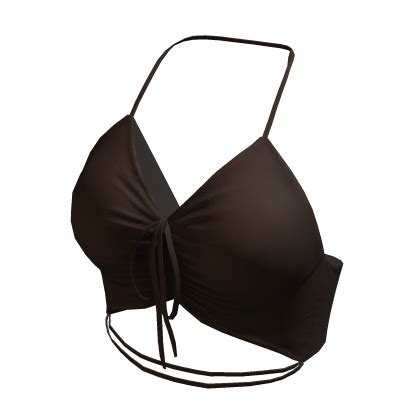 Tied Top Brown Hawaiian Urban Tube Crop Bikini Y K Roblox