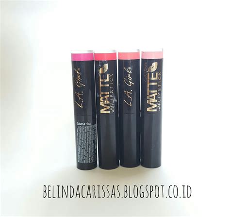 review drugstore lipstick matte  murah ft la girl matte flat