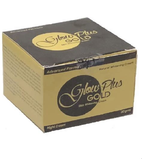 Glow Plus Gold Skin Whitening Cream Packaging Size 30 Gm At Rs 950