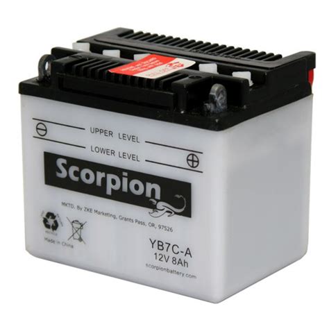 YB7C-A Battery | Universal Battery 12 Volt Motorcycle Batteries