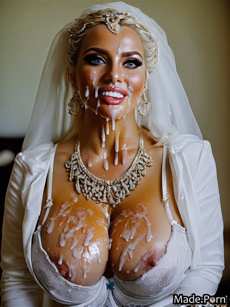 Porn Image Of Made Busty Happy Bukkake Babe Woman Created By AI