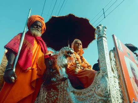 Naga Sadhu Naked Holy Man Sits Editorial Stock Photo Stock Image Shutterstock Editorial