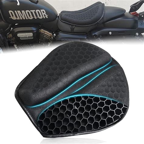 Motorcycle Gel Seat Cushion Newest Jelly Gel Material 3D Honeycomb ...