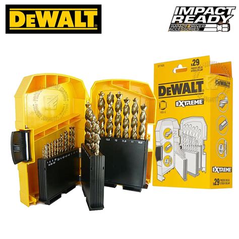 Dewalt DT7926-XJ Extreme 2 Metal HSS-G 29pcs Drill Bits Set (Made in ...