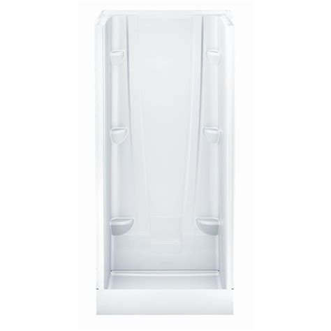 Aquatic A2 32 In X 32 In X 76 In Shower Stall In White 3232cs Aw
