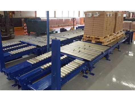 Gravity Roller Conveyor For Pallets Contact Matrex Sas