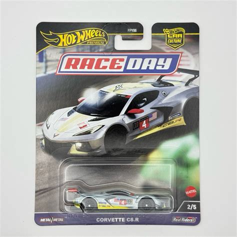 風火輪 金標 Hot Wheels Premium 汽車文化 Car Culture 賽道日 Corvette C R 蝦皮購物