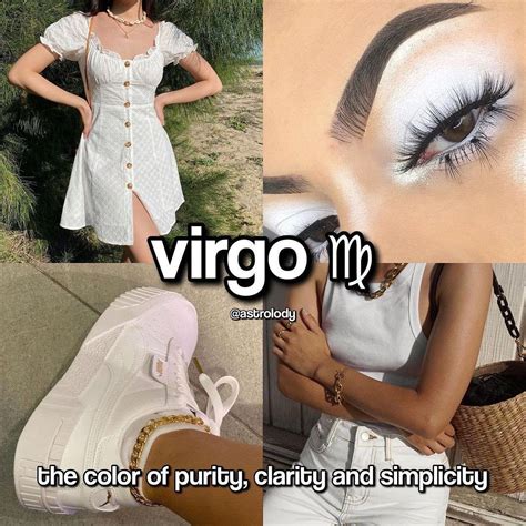 Virgo Sign ♍ Color 🤍 Virgo Horoscope Virgo Virgo Traits