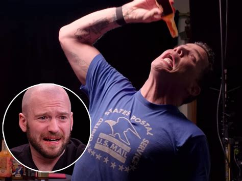 Steve O Pulls A Steve O By Pouring Hot Sauce In His Eye During Hot Ones