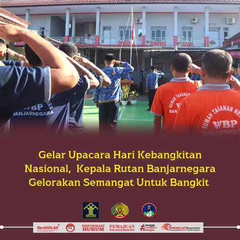 Gelar Upacara Hari Kebangkitan Nasional Karutan Banjarnegara Gelorakan