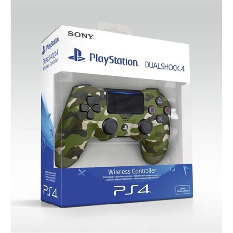 Manette PS4 DUALSHOCK 4 Officielle Green Camo