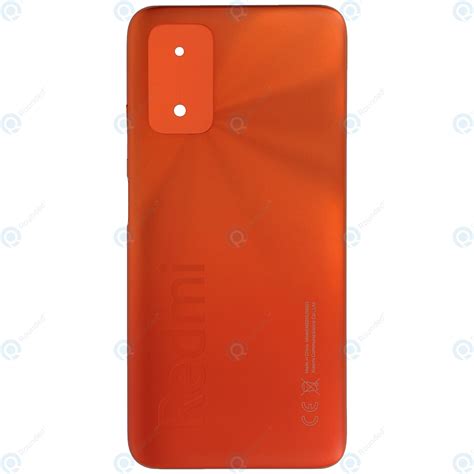 Xiaomi Redmi 9T (M2010J19SG) Крышкаsunrise orange 55050000RD9X