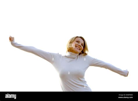 Blonde Frau Mittleren Alters Bei High Resolution Stock Photography And Images Alamy