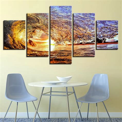 Modular Painting Unframed Wall Art Poster Hd Printed Modern Canvas