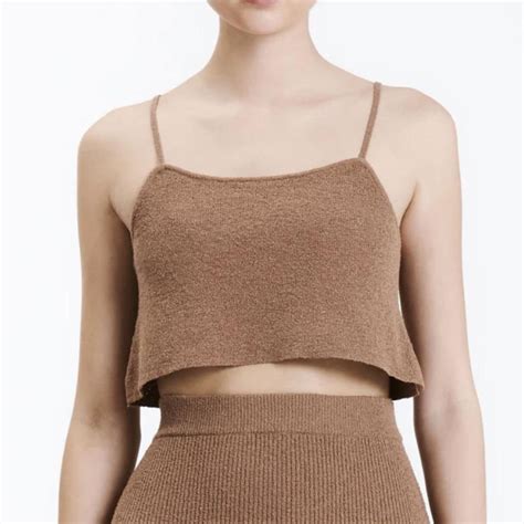 Nude Lucy Binx Cami In Fudge Size Small Never Worn Depop