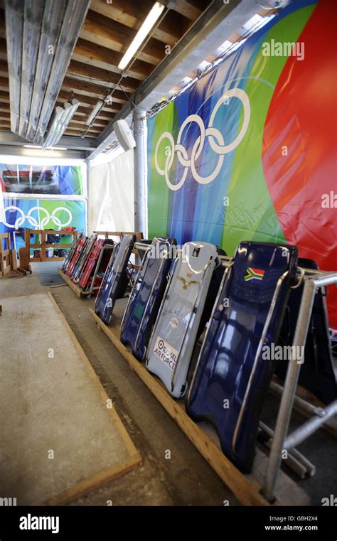 Skeleton Inter Services Championships Hi Res Stock Photography And