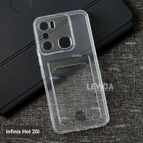 Jual Infinix Hot 20i Card Case Bening Slot Kartu Case Infinix Hot 20i Shopee Indonesia