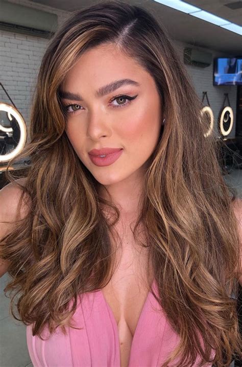 70 Hottest Brown Hair Colour Shades For Stunning Look Brunette Balayage Subtle Highlights