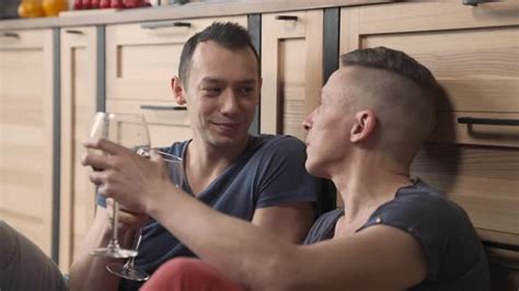 Gay Men Spend Time Together Stock Footage VideoHive