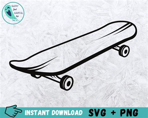 Skateboard Svg Skateboarding Svg Skateboard Cricut Etsy