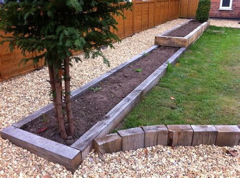 Railway Sleepers For Garden Borders Fasci Garden