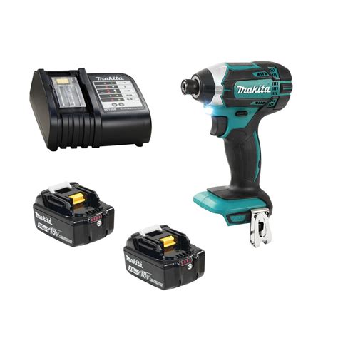 Makita 18v Lxt Lithium Ion Cordless 1 4 Inch Impact Driver Kit With 2