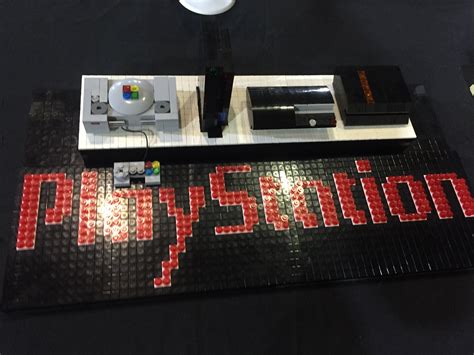 Lego PlayStation Consoles by Maxtreme379 on DeviantArt